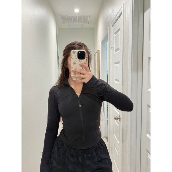 lululemon ribbed cropped define jacket - size 4 - Picture 1 of 6